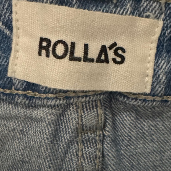 ROLLA'S The Original High Rise Straight Jeans Size 27 - Picture 3 of 5